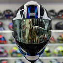 Capacete ORIGINE DINAMO FOOLISH WHITE BLACK GLOSS