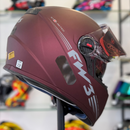 Capacete FW3 GTX LIMITED VERMELHO BORDO FOSCO