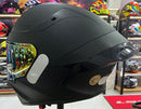 CAPACETE KYT TT COURSE PLAIN MATTE BLACK