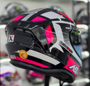 CAPACETE ASX DRAKEN SPIRIT PRETO ROSA