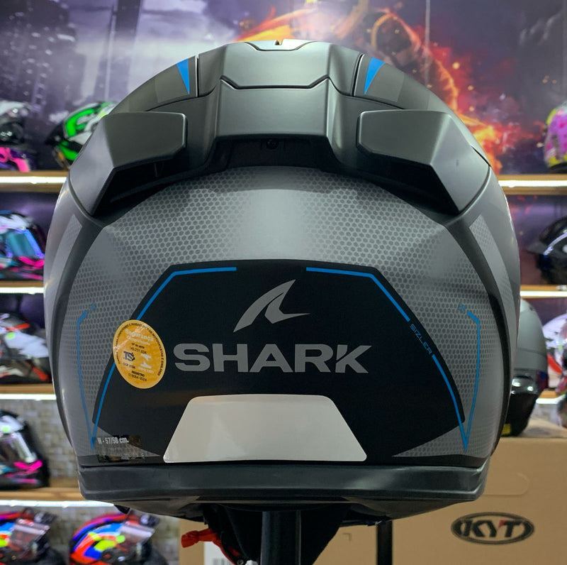 Capacete Shark D-SKWAL 3 SIZLER MATT KAB
