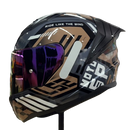 Capacete LS2 FF810 VIGO Keduo Black Earth Yellow