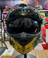 CAPACETE KYT R2R MASIA WORD CHAMP 2023 GOLD