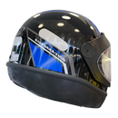 Capacete EBF AUTOMÁTICO BOLT Preto e Azul