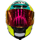Capacete KYT TT COURSE XAVI FORES CROSSOVER YELLOW GREEN