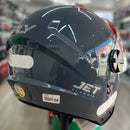 Capacete Fly Jet HG Classic Cinza