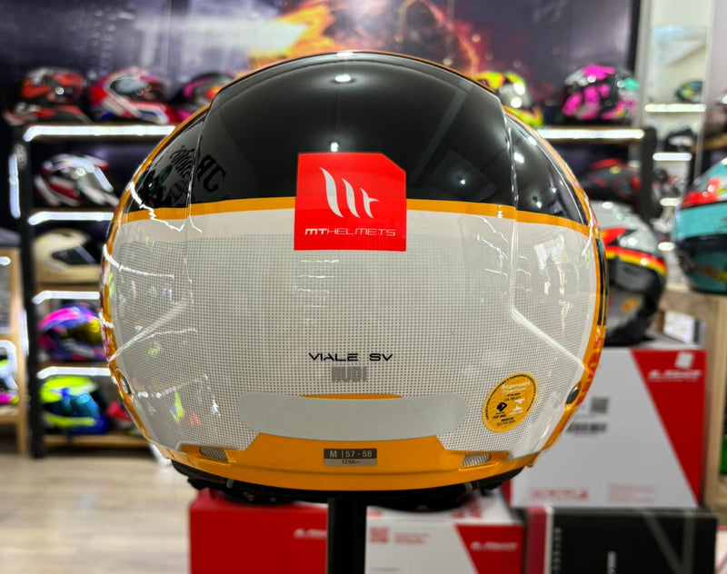 Capacete MT Viale SV Rudi C4 Gloss