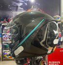 Capacete X troy Drone Tifanny, com óculos interno