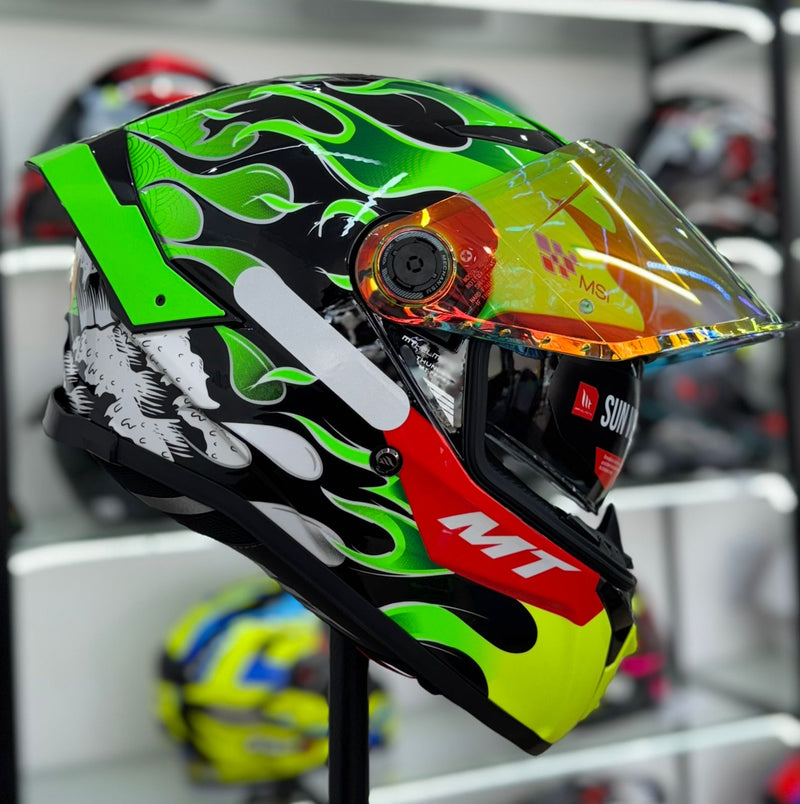CAPACETE MT THUNDER 4 SV YAMANAKA B6 GLOSS