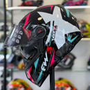 Capacete FW3 GTX STAR Tiffany e Rosa