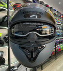 CAPACETE BIEFFE B-40 CLASSIC CZ DARK FOSCO PRETO