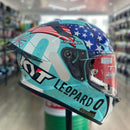 Capacete KYT TT REVO LEOPARD AMERICAS