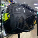 CAPACETE HJC F70 SOLID CARBONO PRETO