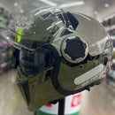 Capacete GP TECH ZOOM REVOLT ARMY VERDE