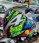 Capacete LS2 FF358  ALEX BARROS SILVER