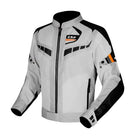 Jaqueta Ls2 Garda Preto/Cinza/Orange