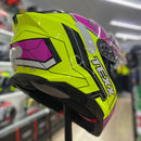 Capacete  Texx KAIMAN TEASER ROSA PRETO VERDE