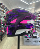 CAPACETE NORISK FLOW PULSE PURPPLE PINK
