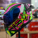 CAPACETE TEXX, SPIHE MAASAI,  VERDE ROSA