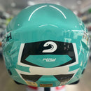 Capacete RACE TECH PLAY FUZZY GREEN/TITANIUM