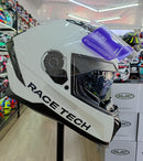 Capacete RACE TECH VOLT WHITE