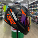 Capacete LS2 FF358 Tank Cam/Orang