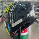 Capacete NORISK CARBONO TEAM YELLOW/BLUE