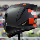 Capacete ORIGINE DINAMO CONTEST ORANGE BLACK