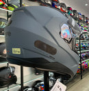 CAPACETE BIEFFE B-40 CLASSIC CZ DARK FOSCO PRETO