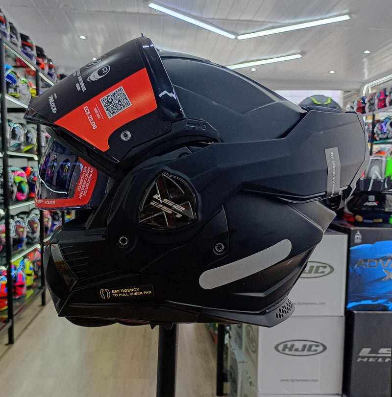 Capacete LS2 FF906 MONOCOLOR MATTE BLACK