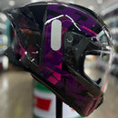 Capacete ORIGINE PISTA MUGELLO PURPLE BLACK GLOSS