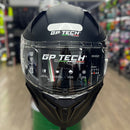 Capacete GP TECH SENSE MONOCOLOR  PRETO FOSCO