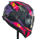 Capacete NORISK RAZOR TURBO BLACK /PINK / PURPLE