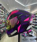 CAPACETE NORISK FLOW PULSE PURPPLE PINK
