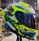 CAPACETE NORISK ROBOT WHT YELLOW