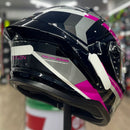 Capacete GP TECH PILOT MOTION PRETO ROSA