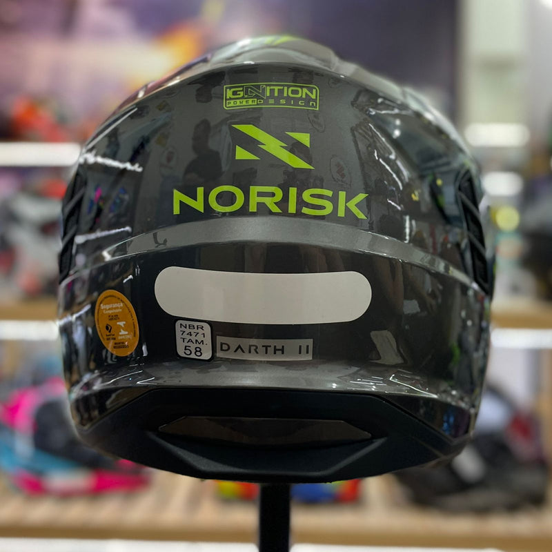 Capacete Norisk Darth 2 Storm Tit/Grey