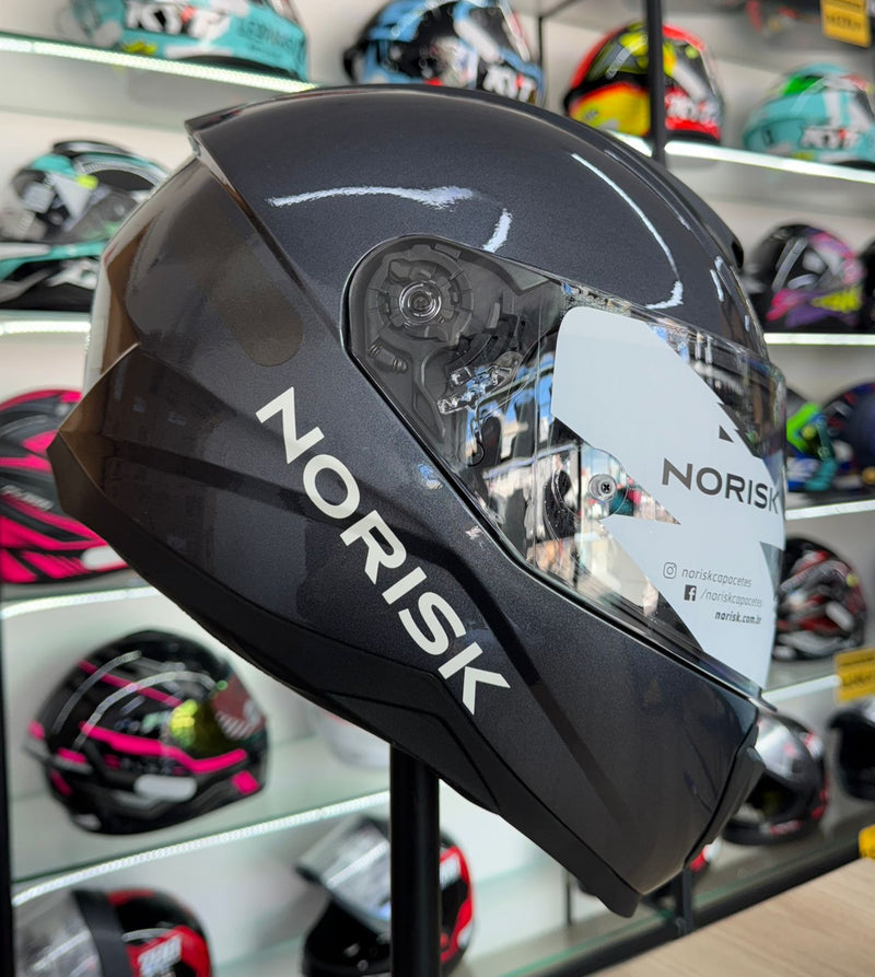 Capacete Norisk RAZOR SOLID TITANIO
