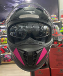 Capacete Race Tech VOLT ABSTRAK MATT PINK