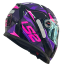 Capacete LS2 FF358 Tank Preto e Roxo