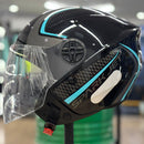 Capacete EBF SPARK JET SPEED VERDE AGUA