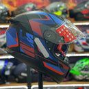 Capacete LS2 FF808 STREAM 2 ROAD MATTE TIT/RED