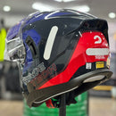 CAPACETE RACE TECH SIGNAL ACTIVE BLU/ WHT/RED
