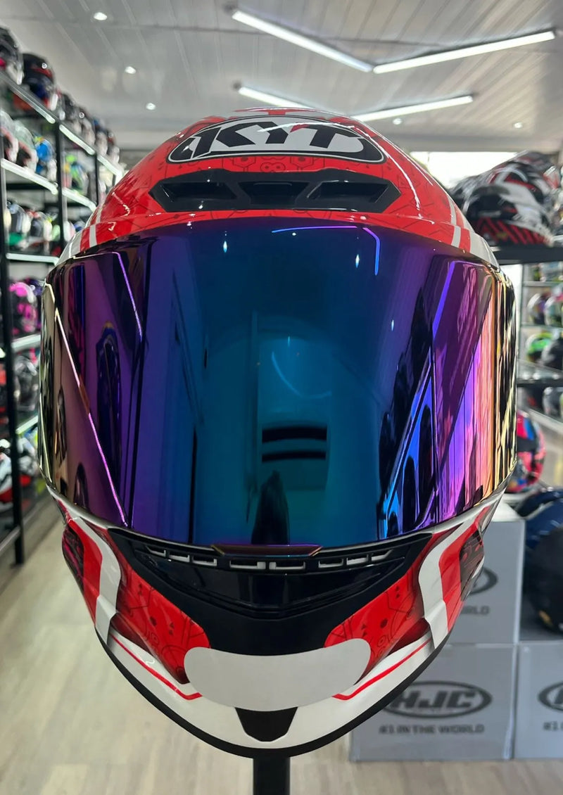 CAPACETE KYT TT COURSE SUPER MARIO