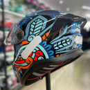 Capacete Axxis Panther Sv Punch C7 Blue Gloss