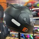 Capacete EBF NEW E8 SOLID PRETO FOSCO