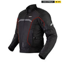 JAQUETA  NEW TEXX STRIKE V2 MASCULINA PRETA VERM