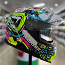Capacete NORISK STRADA II WOW Blk HV Yellow