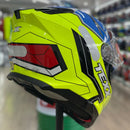 Capacete  Texx KAIMAN TEASER AZUL PRETO VERDE