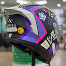 Capacete NORISK FLOW VIZION PURPLE